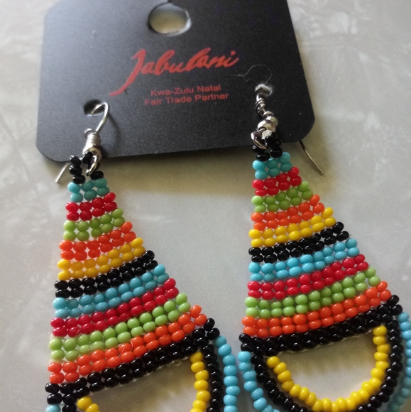 Jabulani earrings - Picture 3 of 3